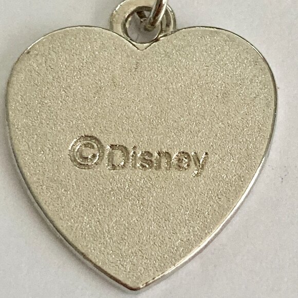 Vintage Disney Princess Aurora Sleeping Beauty Heart Clip On Charm Zipper Pull - Picture 6 of 7